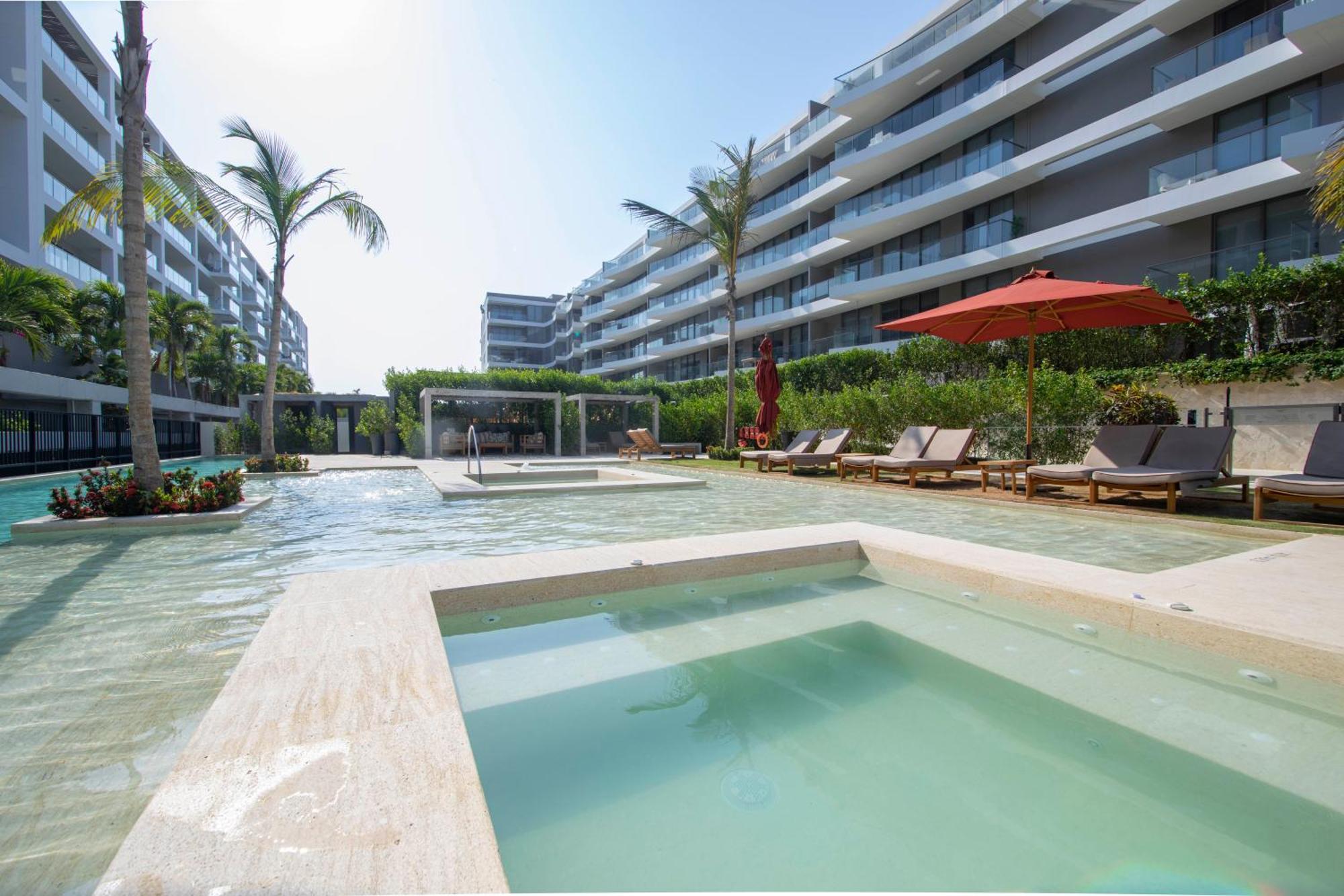 Exclusivo Resort Frente Al Mar, Playa Privada, Piscinas Картахена Экстерьер фото