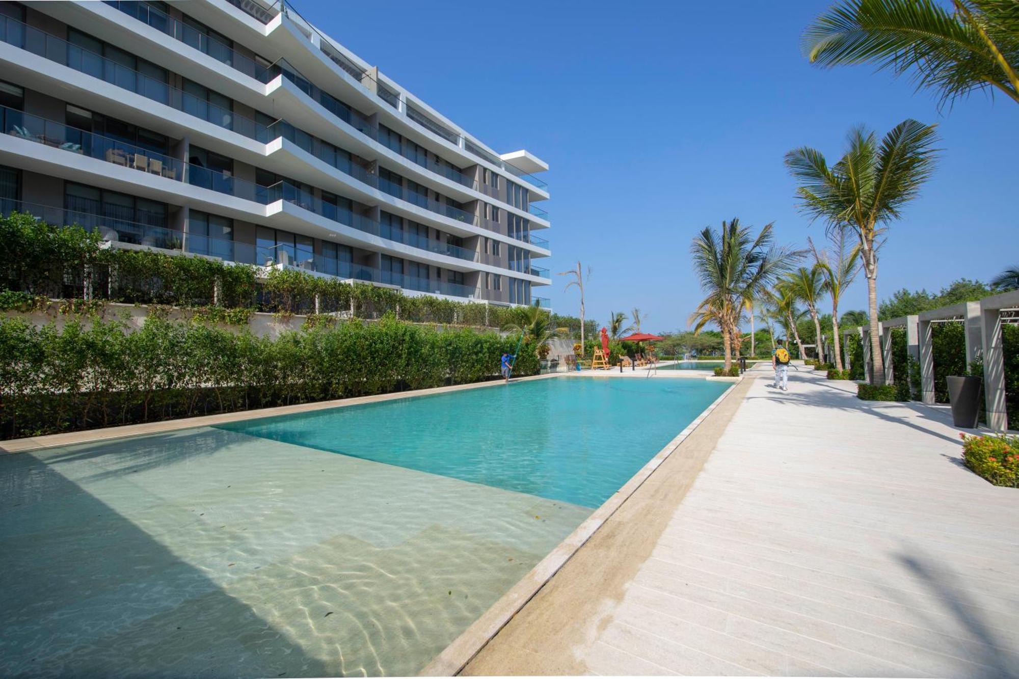 Exclusivo Resort Frente Al Mar, Playa Privada, Piscinas Картахена Экстерьер фото